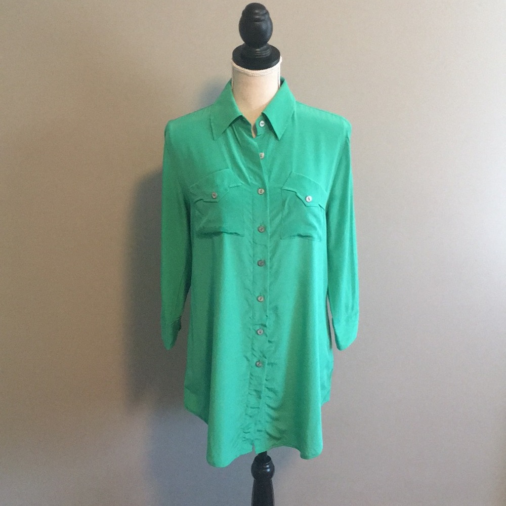 Soft Surroundings Silk Tunic